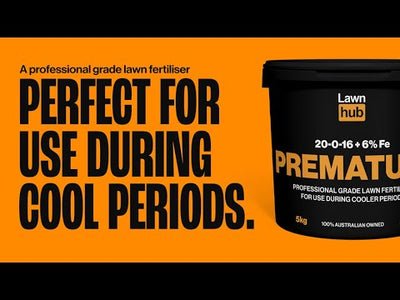 Premature 20-0-16 + 6% Fe Lawn Fertiliser - 5KG